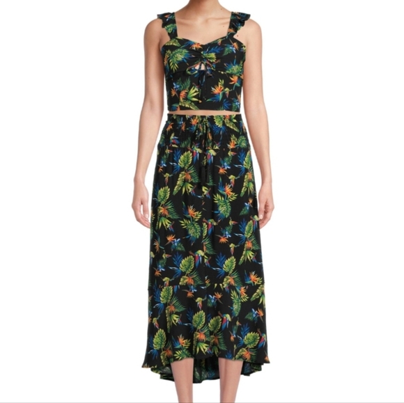 Crop Top & Skirt Set, size XL 15-17 Juniors - Picture 1 of 6